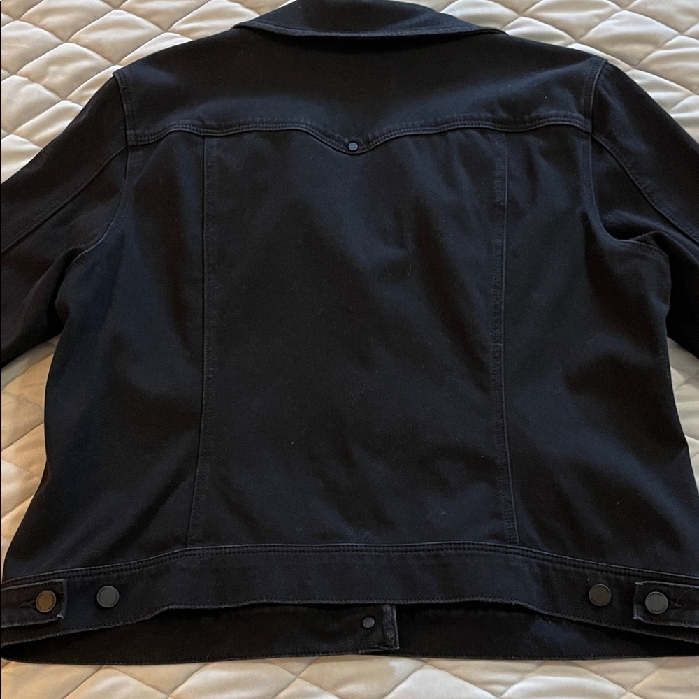 Liverpool Black Denim Jacket – Women's - Picture 5 of 6